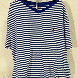 Mens V Neck Large Polo Ralph Lauren  Short Sleeve